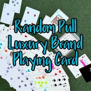 ⚡️Random Pull - Luxury Brand Playing Card